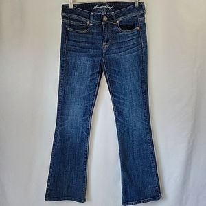 American Eagle Outfitters Original Boot Dark Wash Size 8